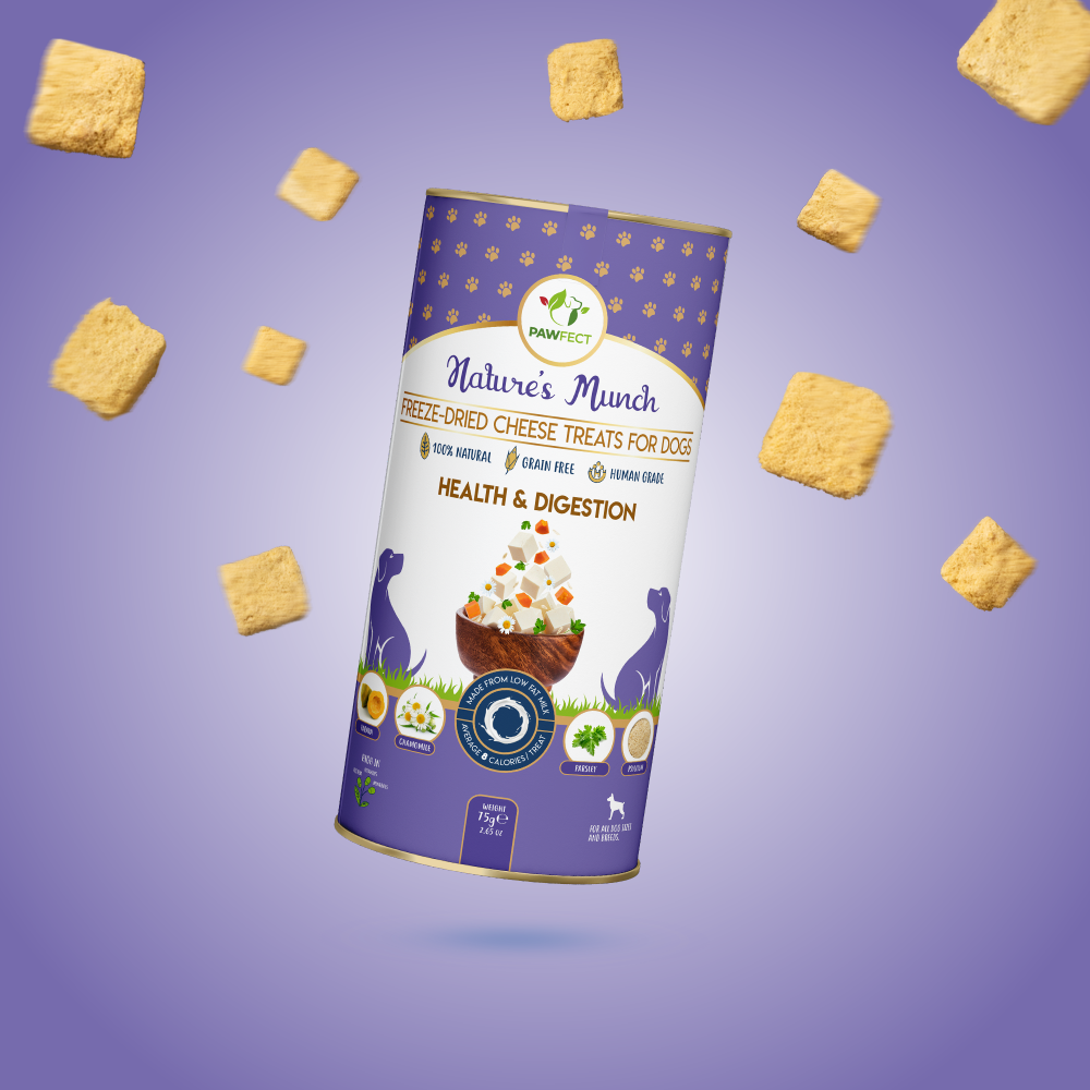 Nature's Munch Functional Dog Treats: Health & Digestion (75g/2.65oz)