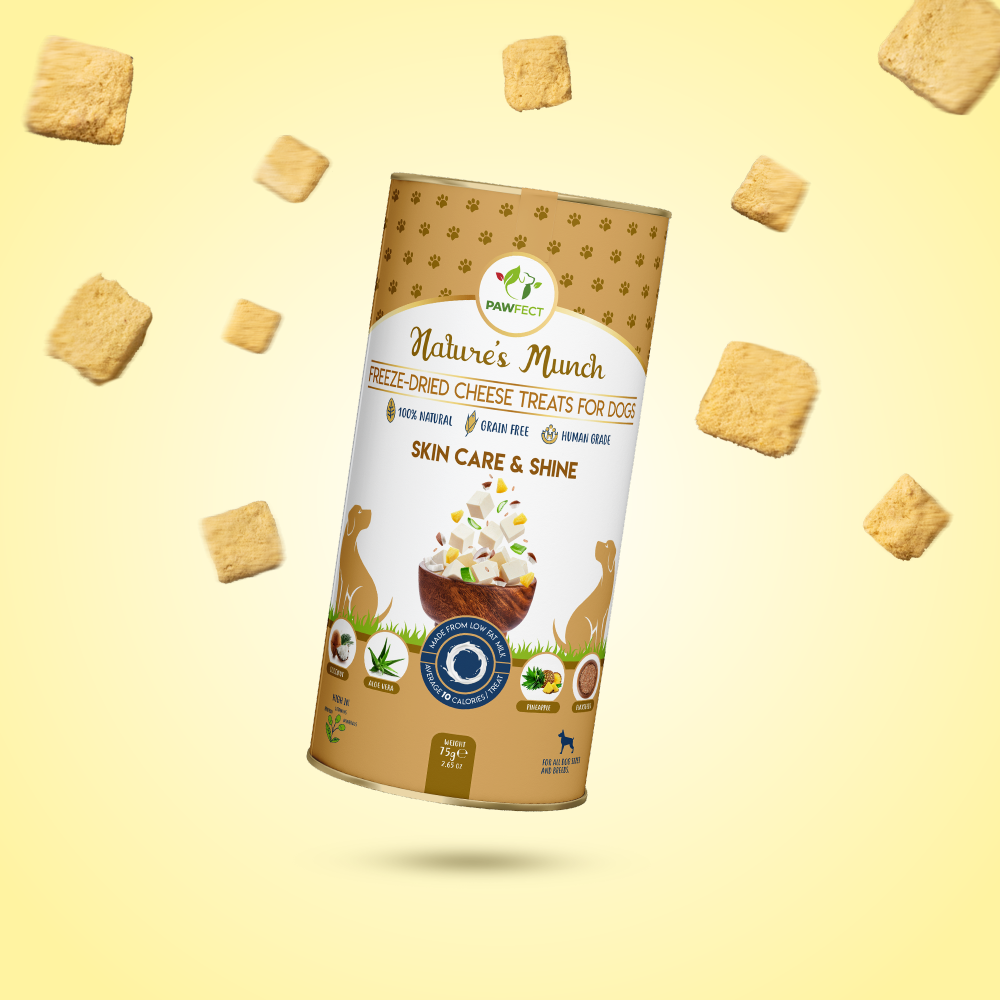 Nature's Munch Functional Dog Treats: Skin Care (75g/2.65oz)