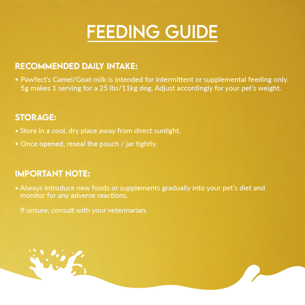 Nature's Sip for Dogs: 100% Camel Milk