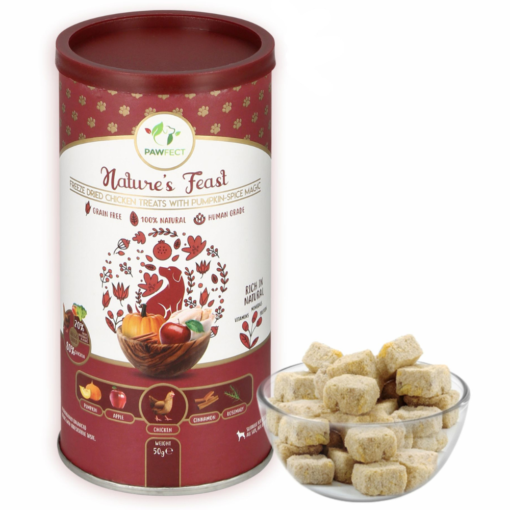 Pawfect Nature's Feast Dog Treats Trial Pack - Pack of 5