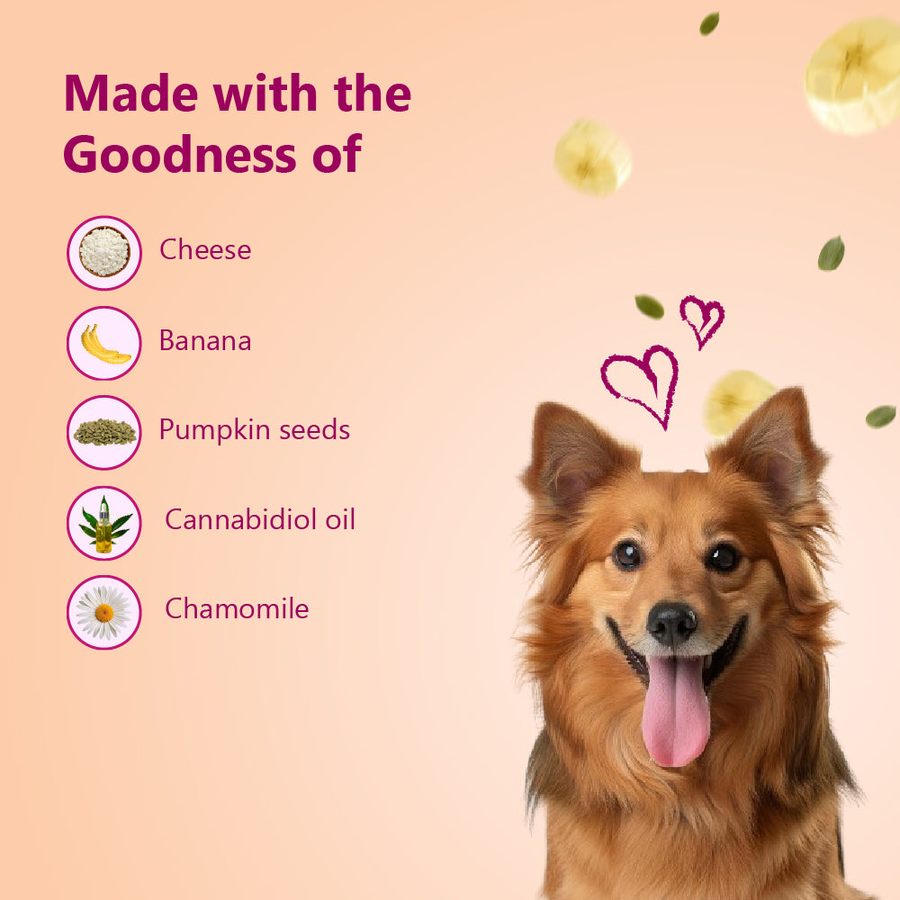 Nature's Munch Functional Dog Treats: Calm and Relaxed (75g/2.65oz)