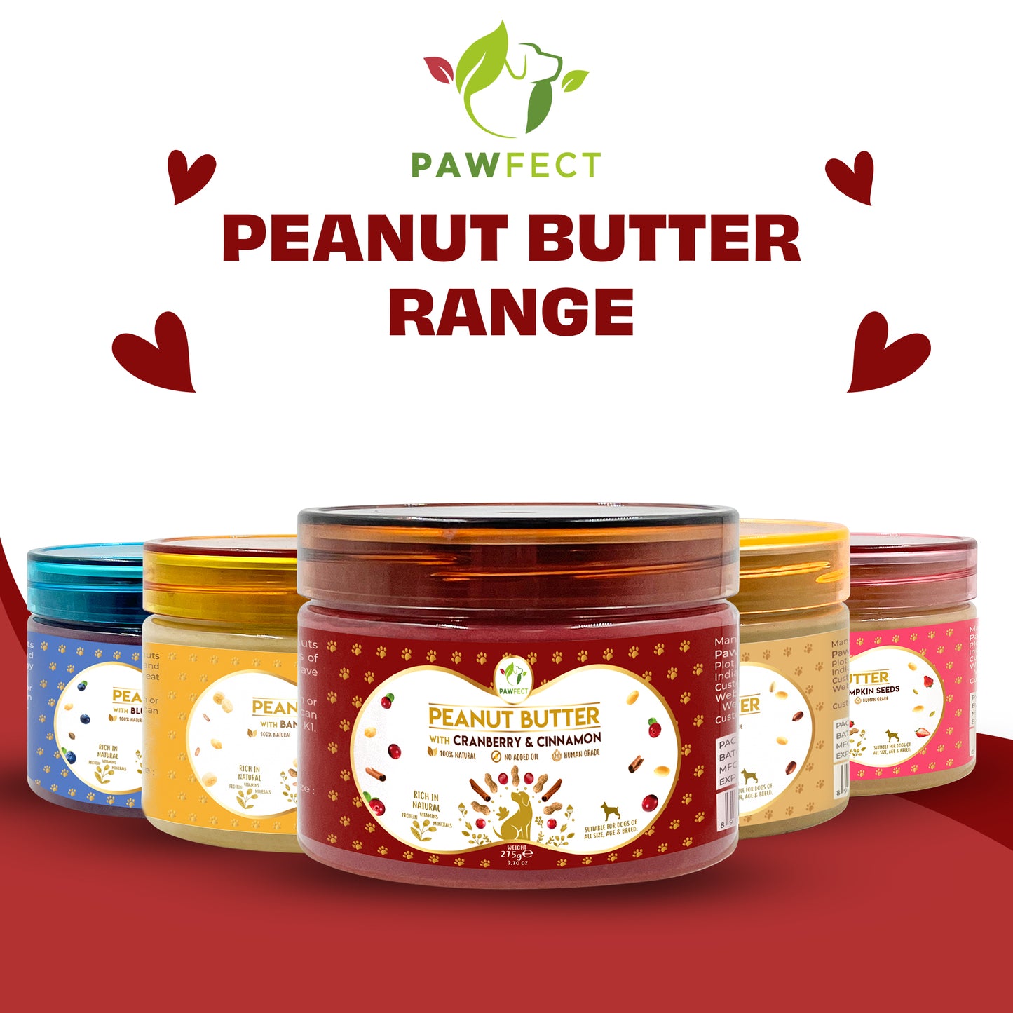 Peanut Butter: Cranberry & Cinnamon