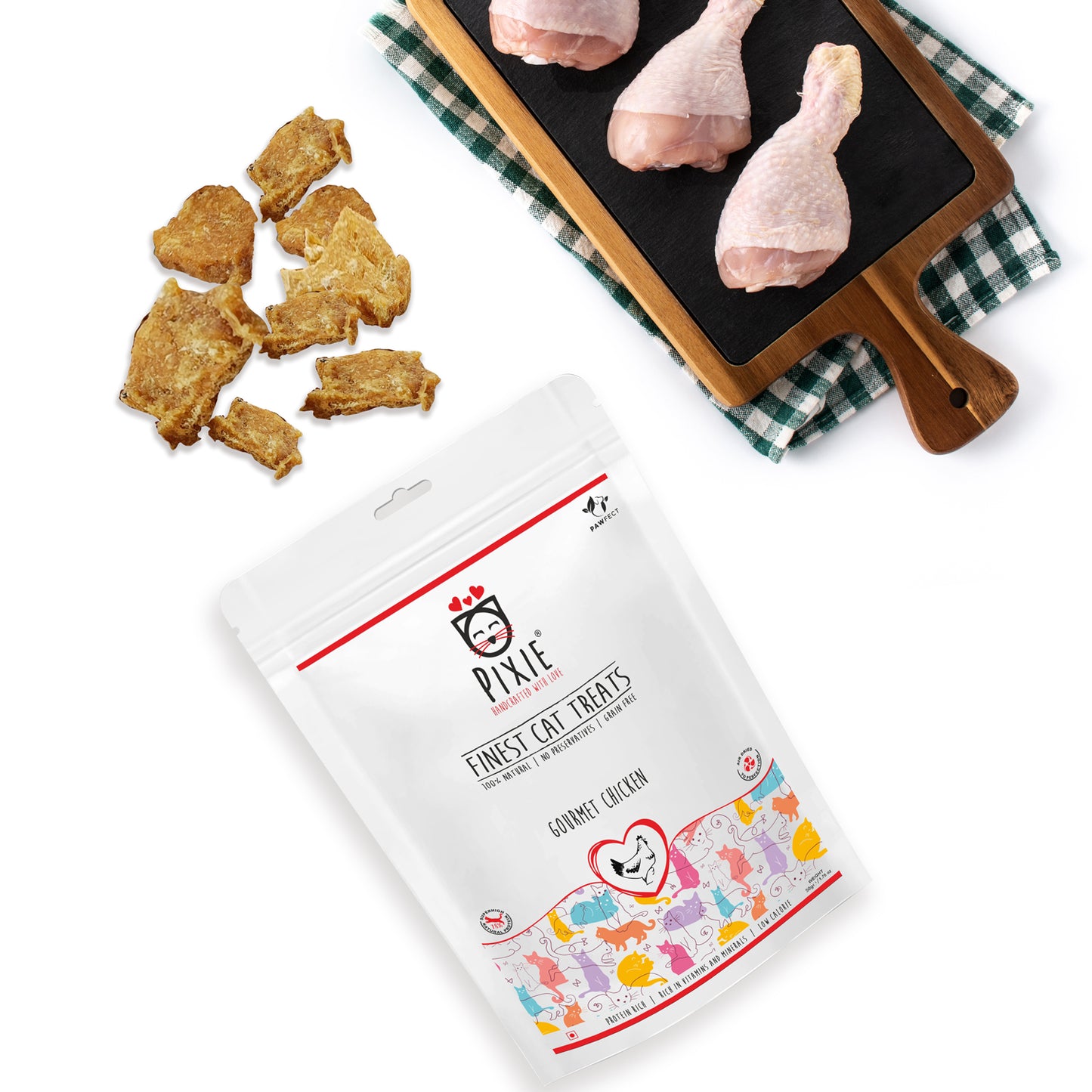 Pawfect Pixie Air dried Cat treat Trial Pack - Pack of 2