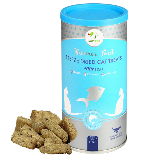 Nature's Feast Freeze Dried Cat Treats: Fish Meat