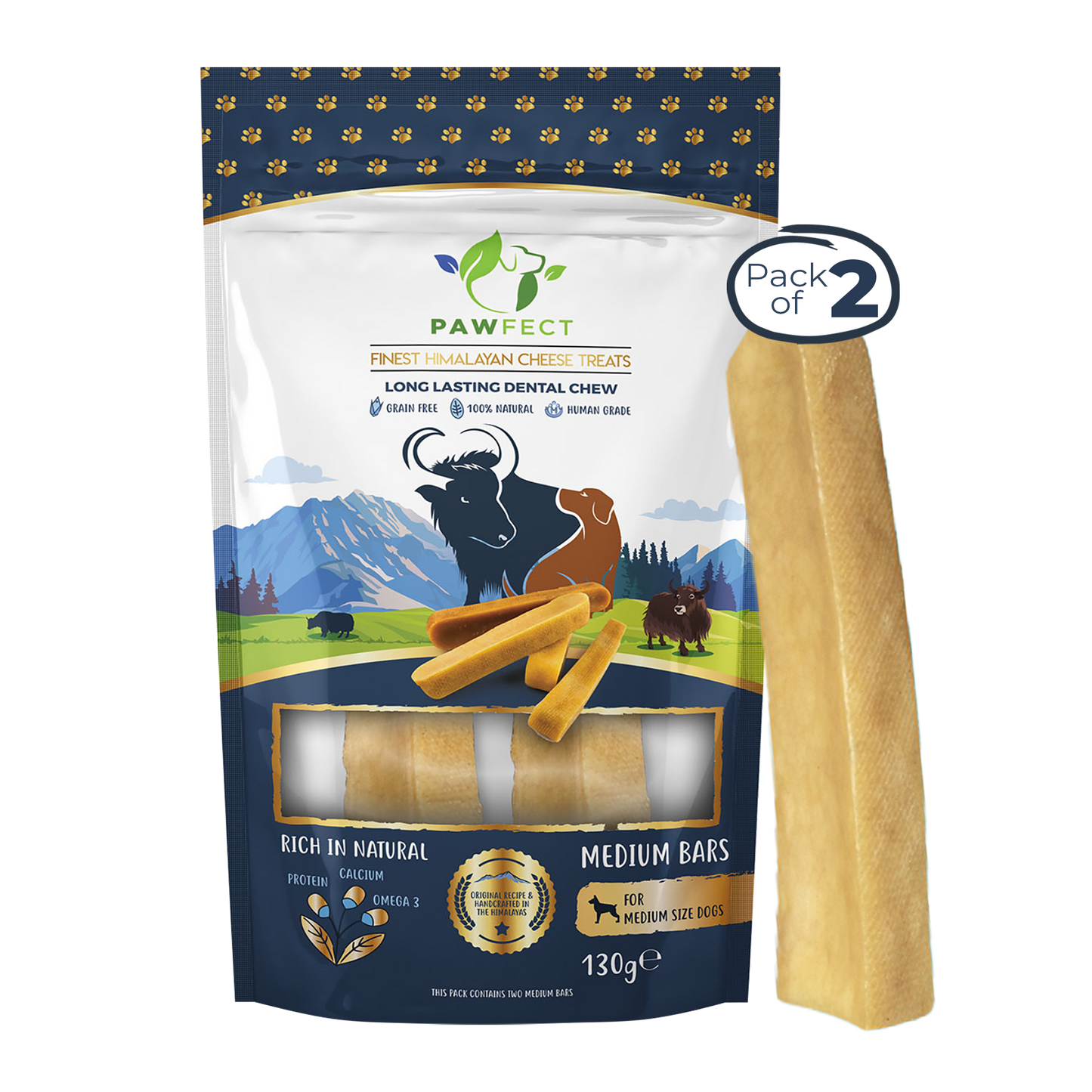 Himalayan Cheese Dental Chews - Original (Chewy)