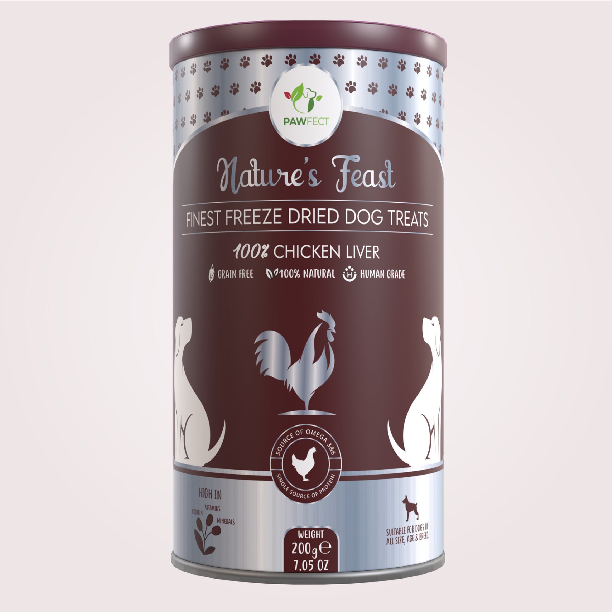 Pawfect Foods Freeze Dried Chicken Liver Dog Treats