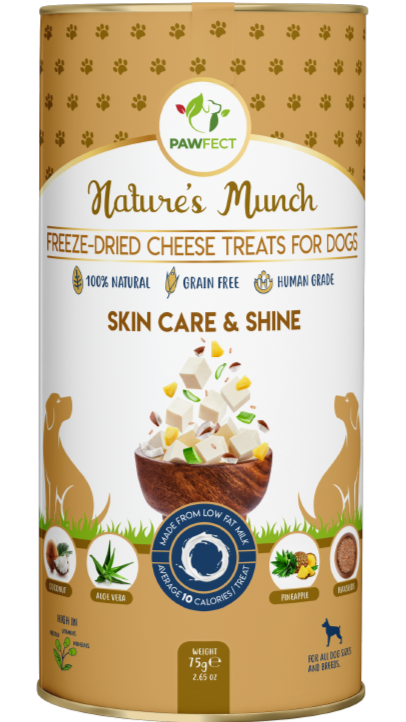 Nature's Munch Functional Dog Treats: Skin Care (75g/2.65oz) (Chewy)