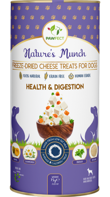 Nature's Munch Functional Dog Treats: Health & Digestion (75g/2.65oz) (Chewy)