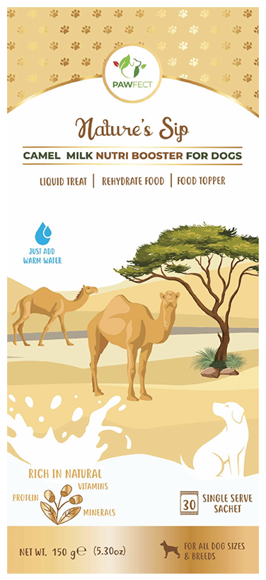 Nature's Sip for Dogs: 100% Camel Milk