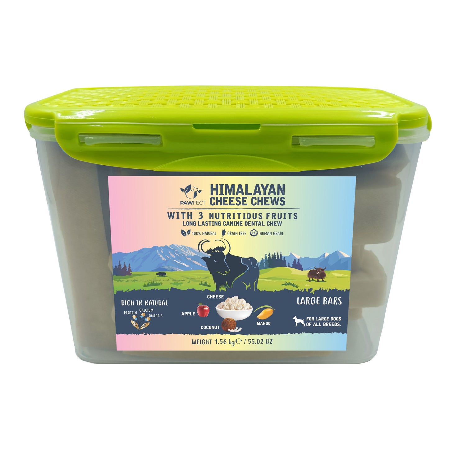 Himalayan Cheese Chew Bars (Large||Multipack in a tub)