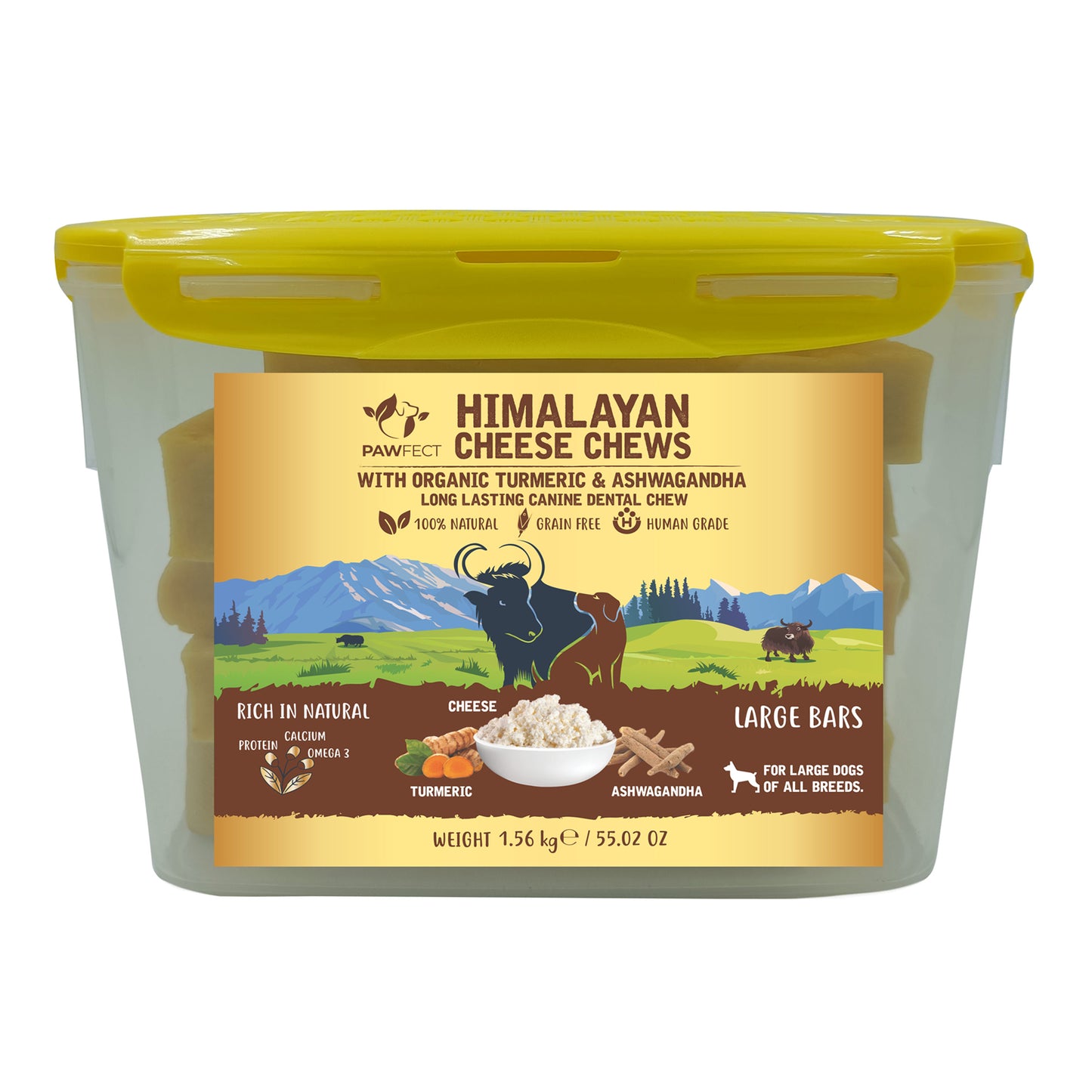 Himalayan Cheese Chew Bars (Large||Multipack in a tub)