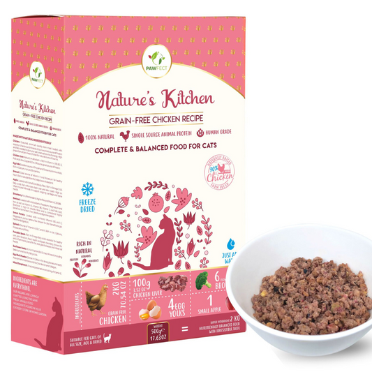 Nature's Kitchen Complete and Balanced Grain Free Cat Food: Chicken Recipe