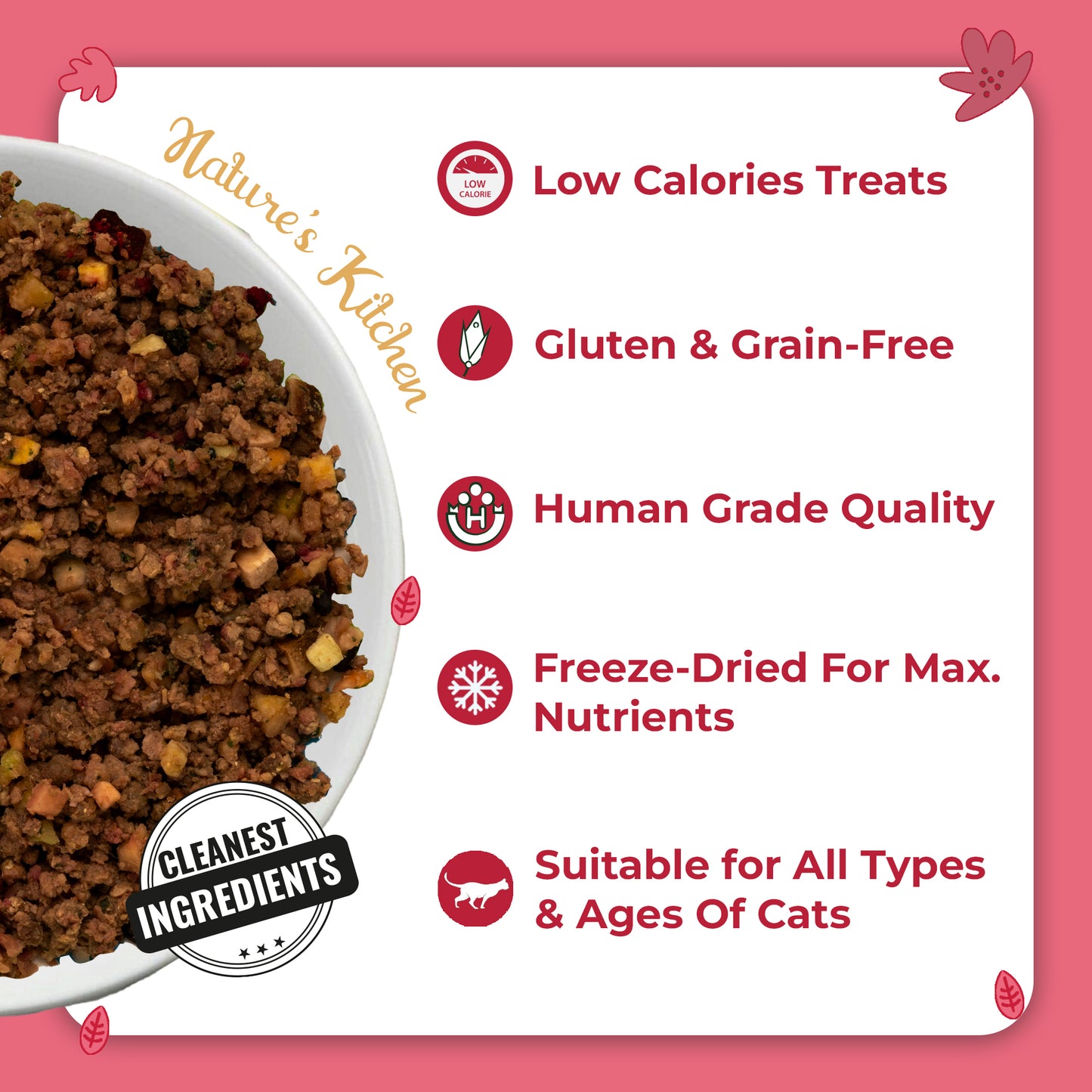 Nature's Kitchen Complete and Balanced Grain Free Cat Food: Chicken Recipe