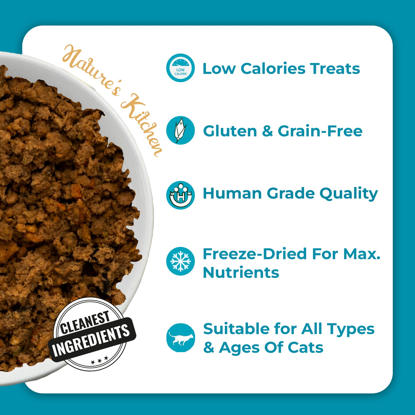 Nature's Kitchen Complete and Balanced Grain Free Cat Food: Fish Recipe