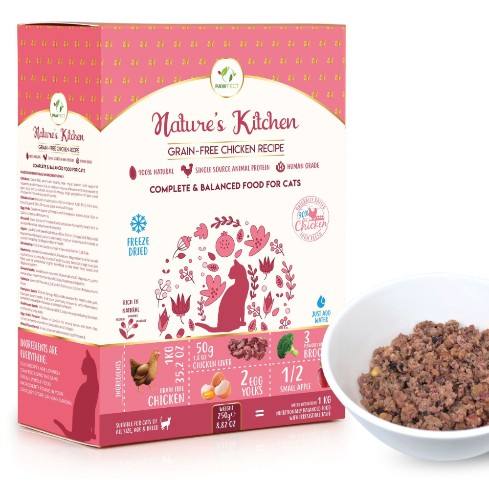 Nature's Kitchen Complete and Balanced Grain Free Cat Food: Chicken Recipe