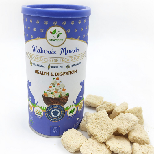 Nature's Munch Functional Dog Treats: Health & Digestion (75g/2.65oz)