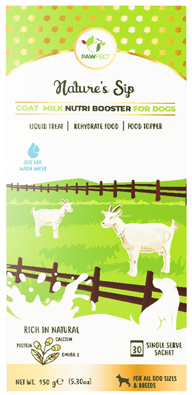 Nature's Sip for Dogs: 100% Goat Milk