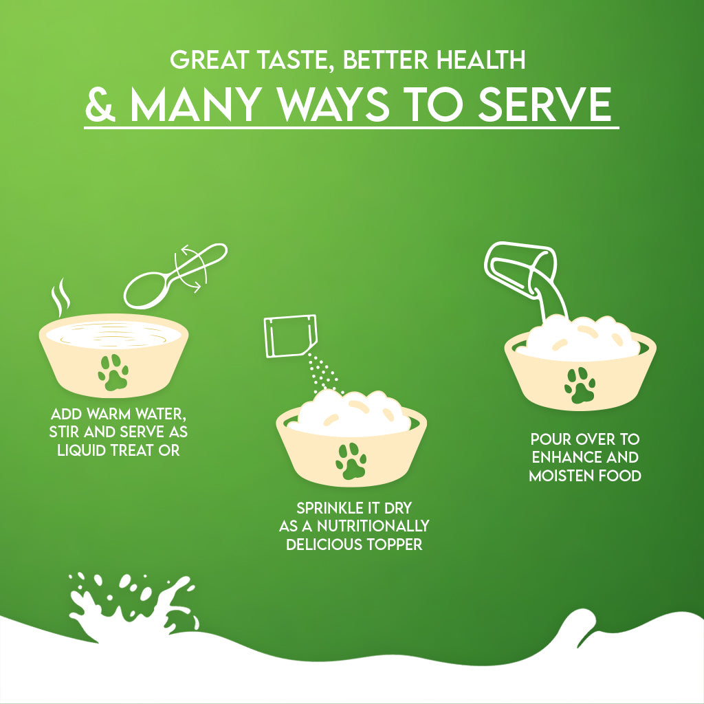 Nature's Sip for Dogs: 100% Goat Milk
