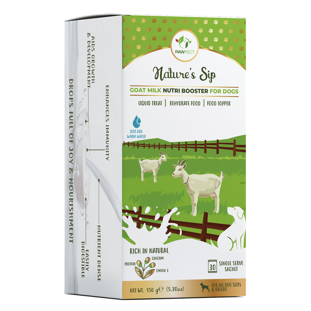 Nature's Sip for Dogs: 100% Goat Milk