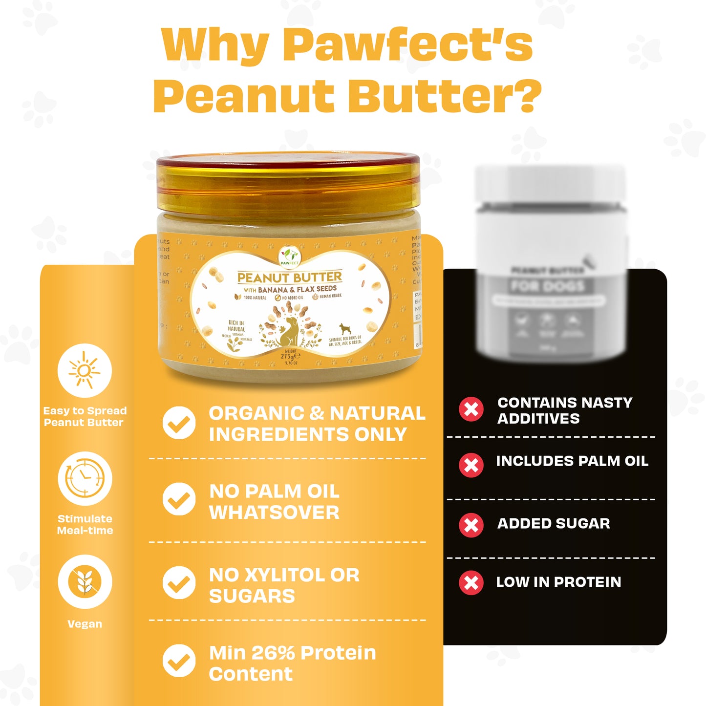 Peanut Butter: Banana & Flaxseeds