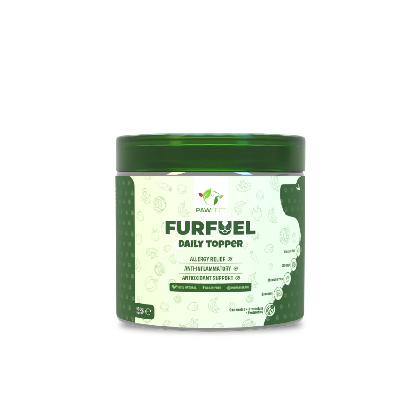 Pawfect Food Toppers Furfuel Daily (150g/5.29oz)