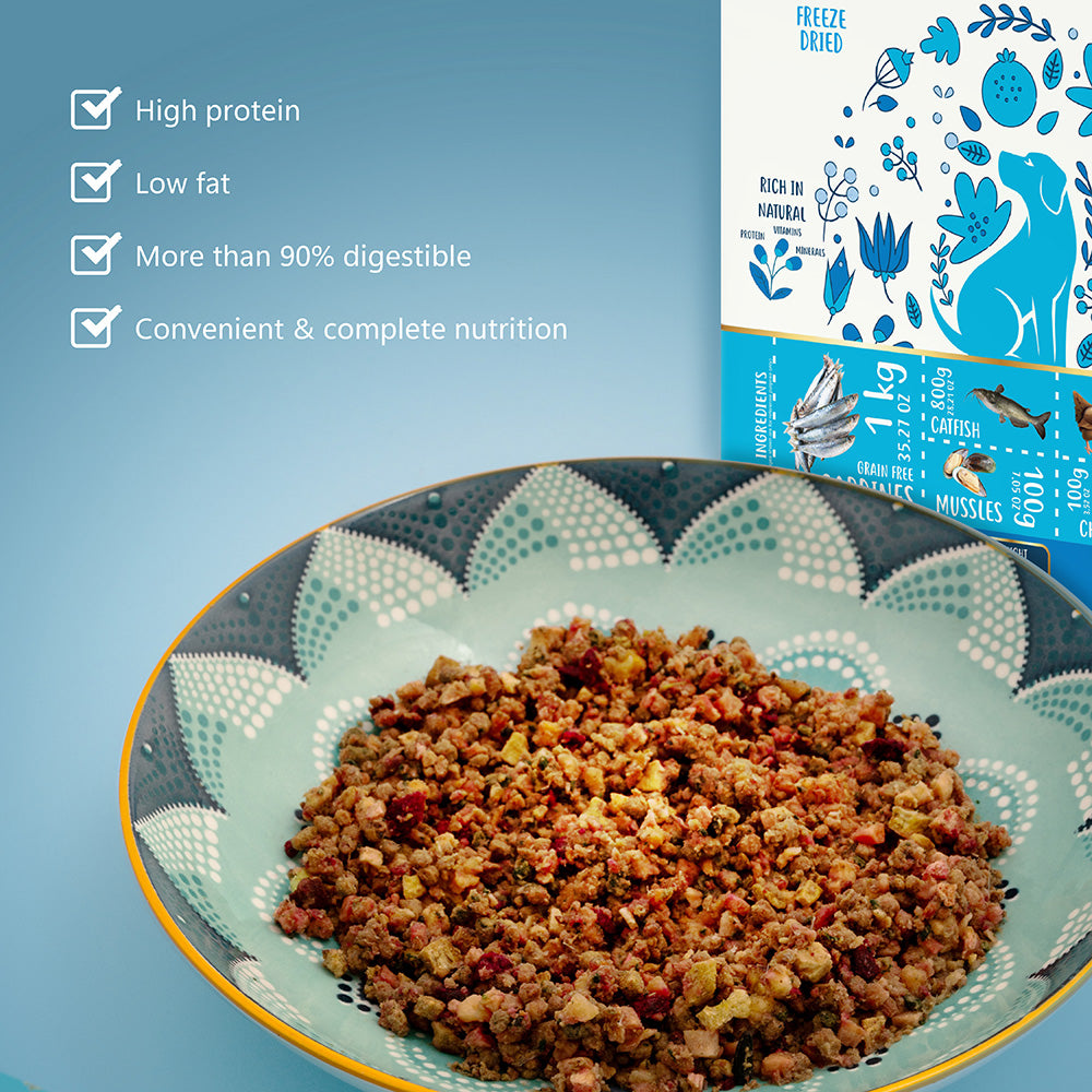 Nature's Kitchen Complete and Balanced Grain Free Dog Food: Fish Recipe