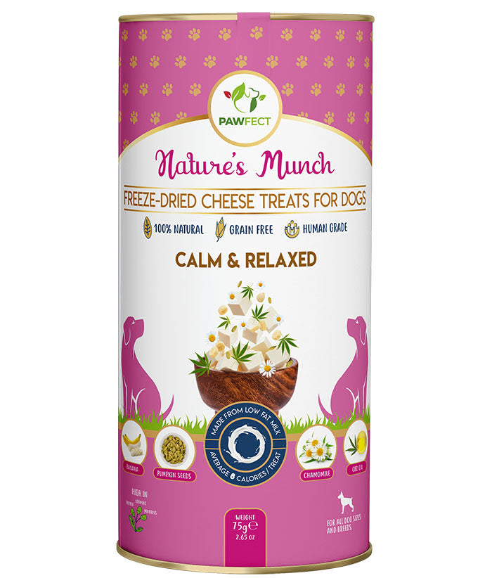 Nature's Munch Freeze-Dried Cheese Treats - Calm & Relax