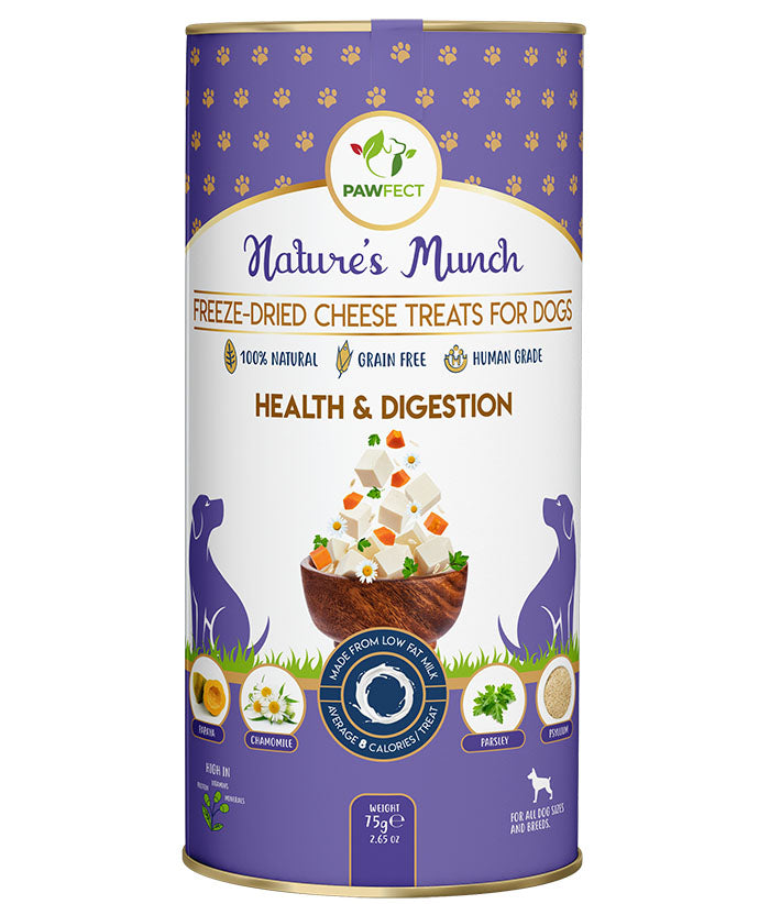 Nature's Munch Freeze-Dried Cheese Treats - Health & Digestion