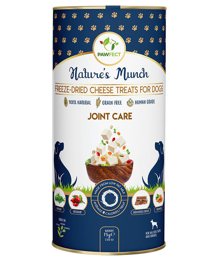 Nature's Munch Freeze-Dried Cheese Treats - Joint Care
